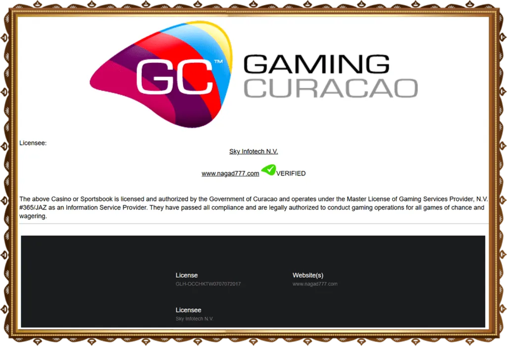 nagad777-certificate-gambling-certificate